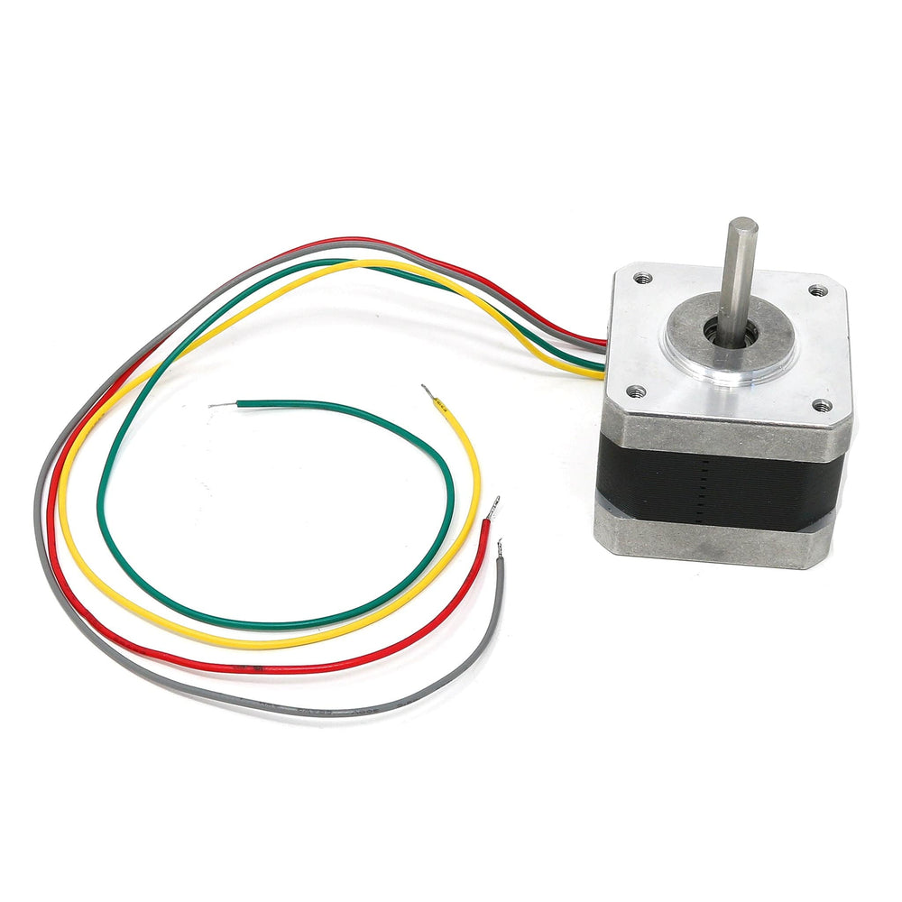 NEMA 17 Stepper Motor - 42mm x 34mm (with bare wires) by The Pi Hut - The Pi Hut