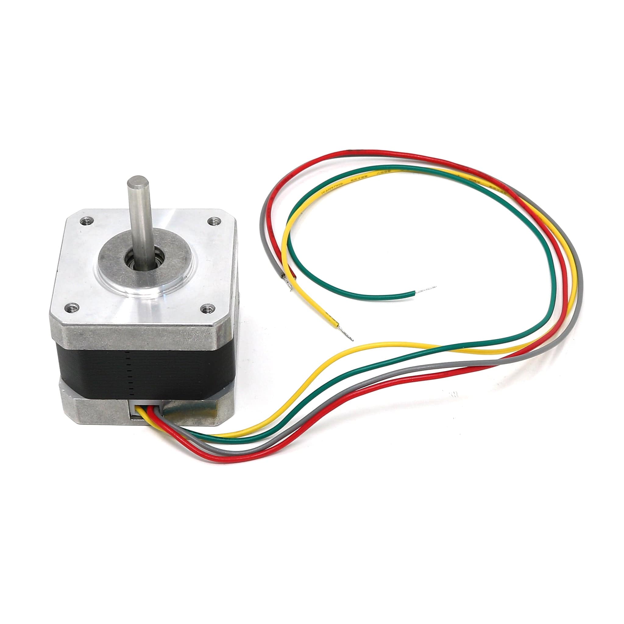 NEMA 17 Stepper Motor - 42mm x 34mm (with bare wires) by The Pi Hut - The Pi Hut