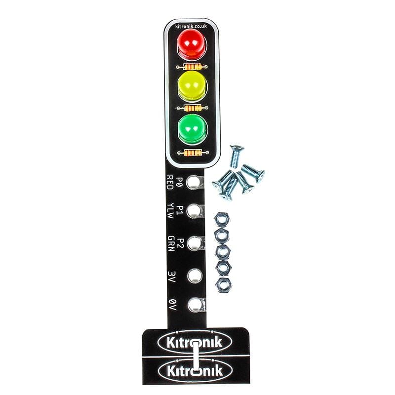 STOP:bit - Traffic Light for BBC micro:bit by Kitronik - The Pi Hut