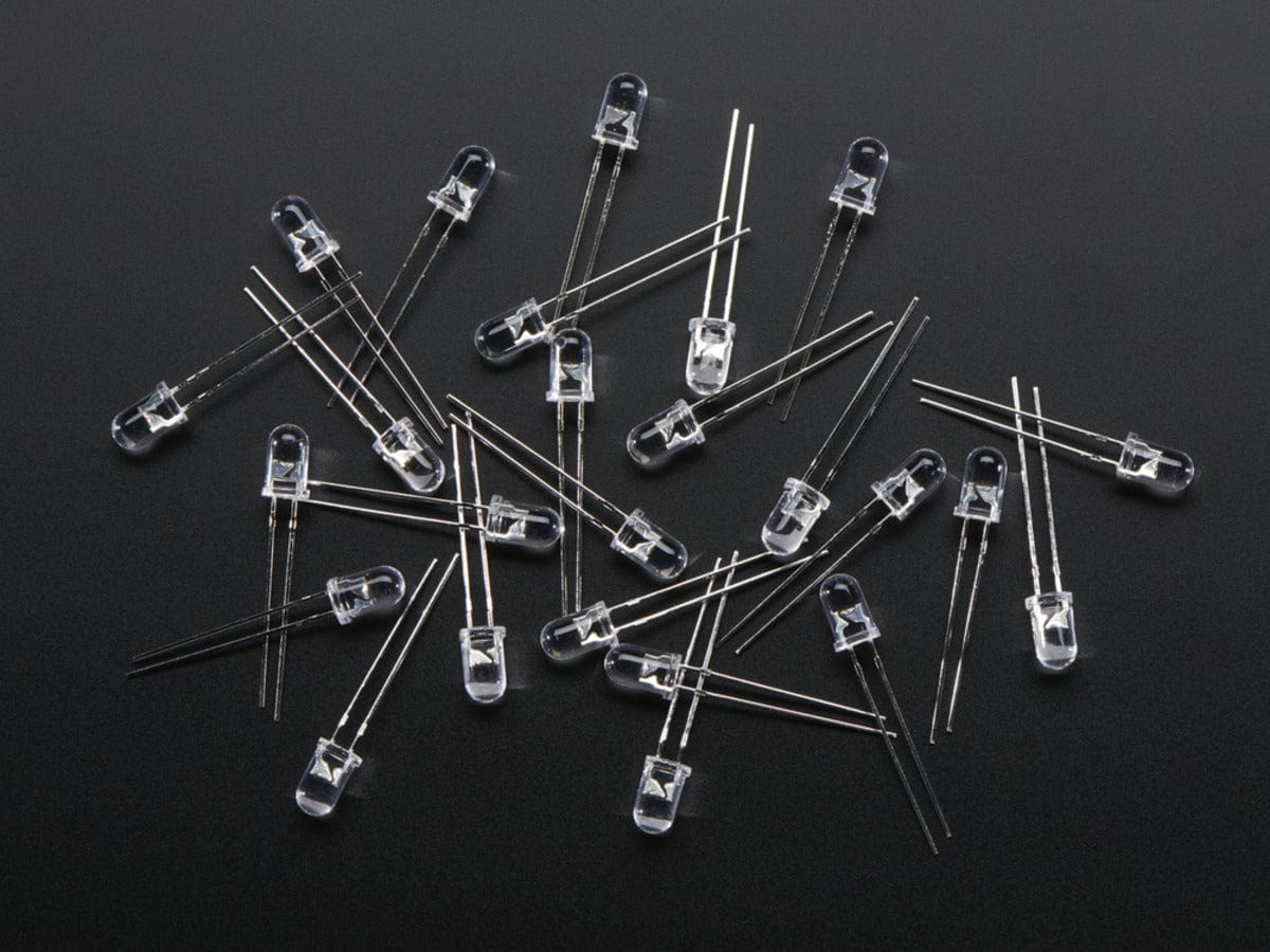 Super Bright Blue 5mm LED (25 pack) by The Pi Hut - The Pi Hut