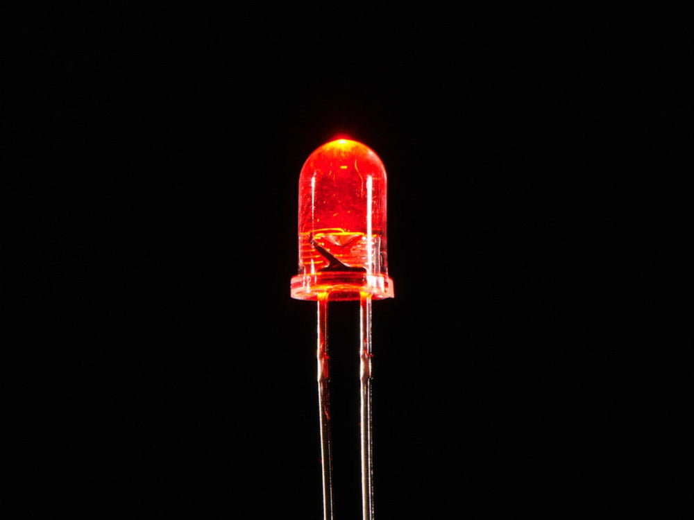 Super Bright Red 5mm LED (25 pack) by The Pi Hut - The Pi Hut