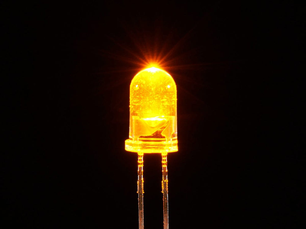 Super Bright Yellow 5mm LED (25 pack) by The Pi Hut - The Pi Hut