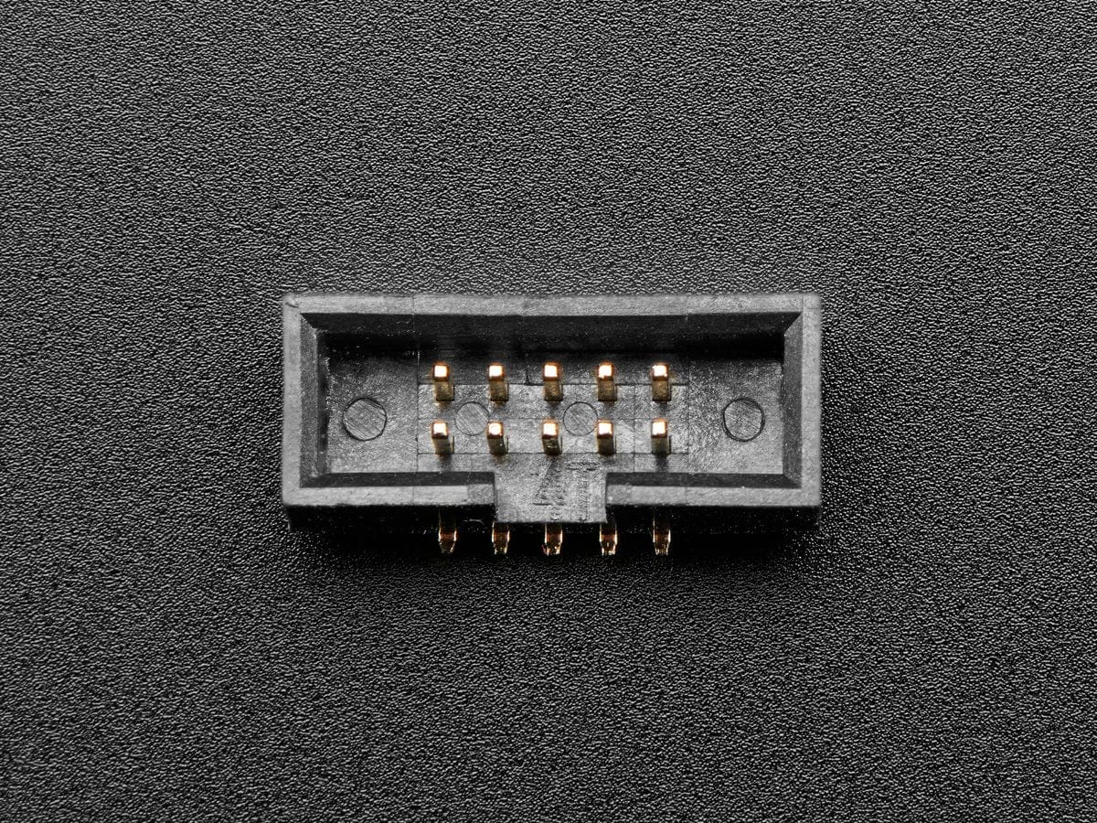 SWD 0.05" Pitch Connector - 10 Pin SMT Box Header by The Pi Hut - The Pi Hut