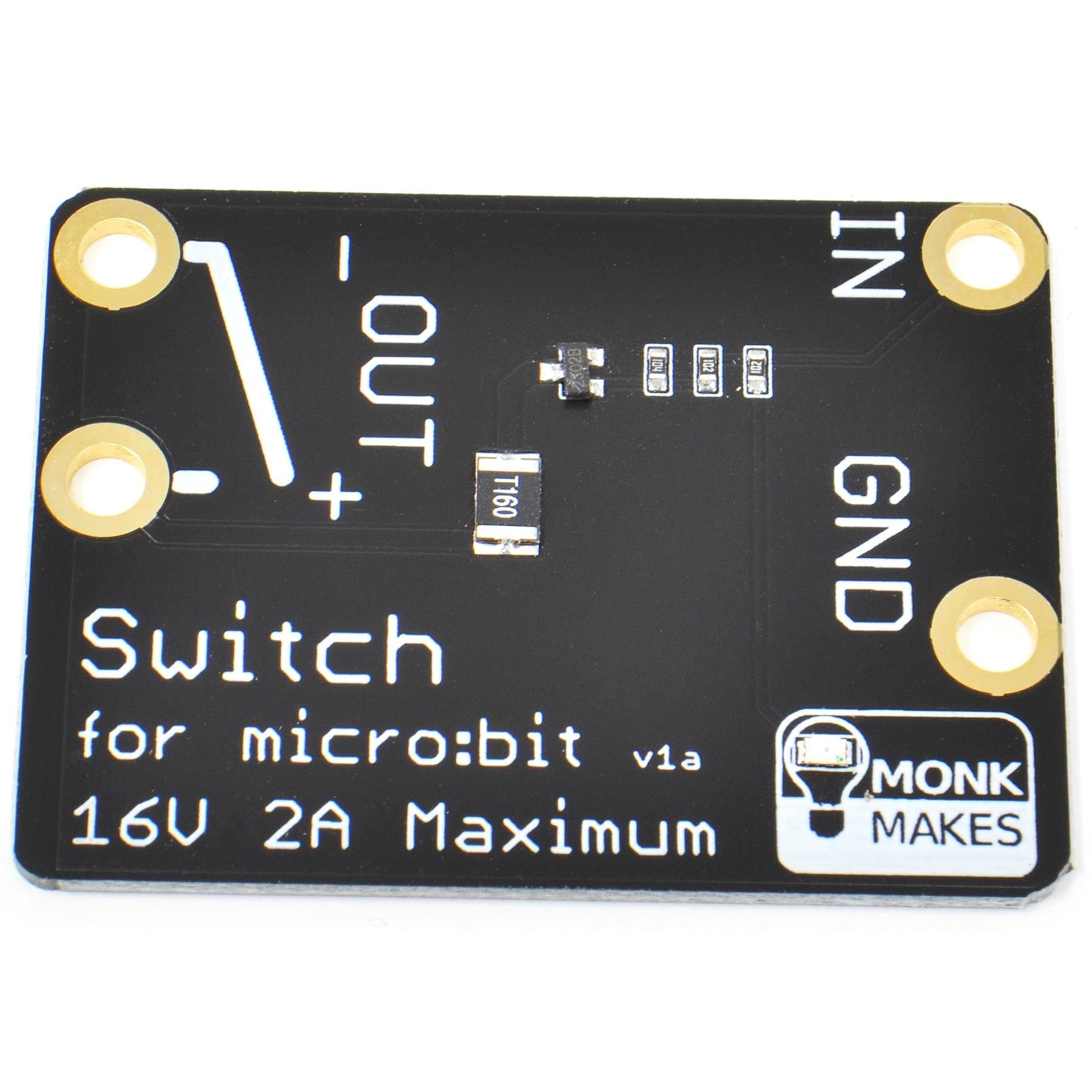 Switch for micro:bit by Monk Makes - The Pi Hut