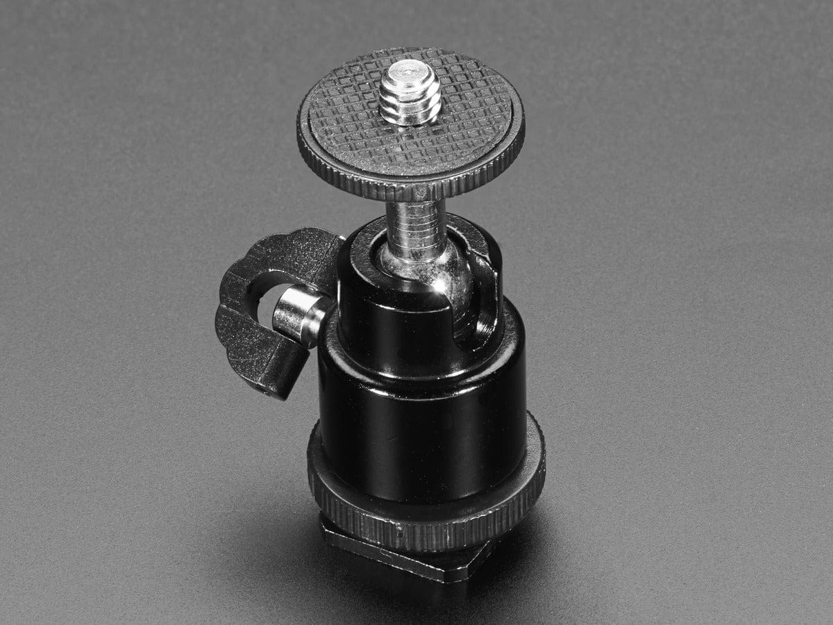 Swivel-Head Pan Tilt (PTZ) Shoe Mount Adapter by The Pi Hut - The Pi Hut