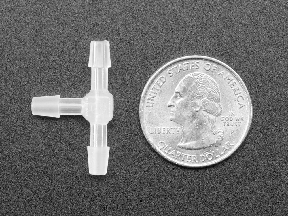 T-Connector For Silicone Tubing - 5 Pack by The Pi Hut - The Pi Hut