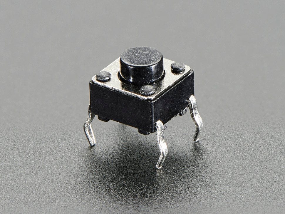 Tactile Button switch (6mm) x 20 pack by The Pi Hut - The Pi Hut