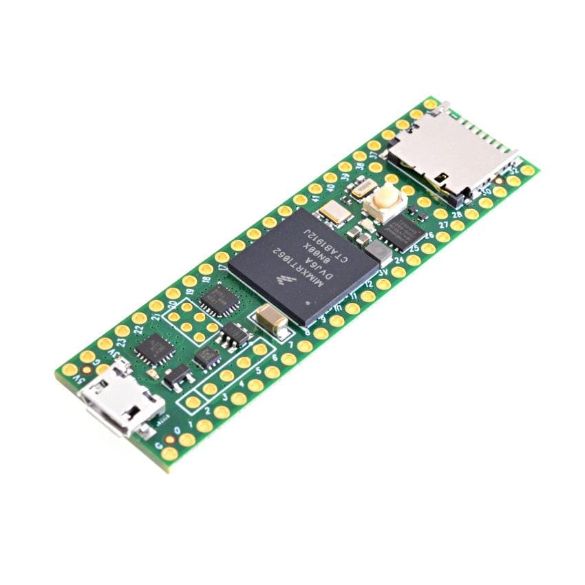 Teensy 4.1 + Header Strips - The Pi Hut