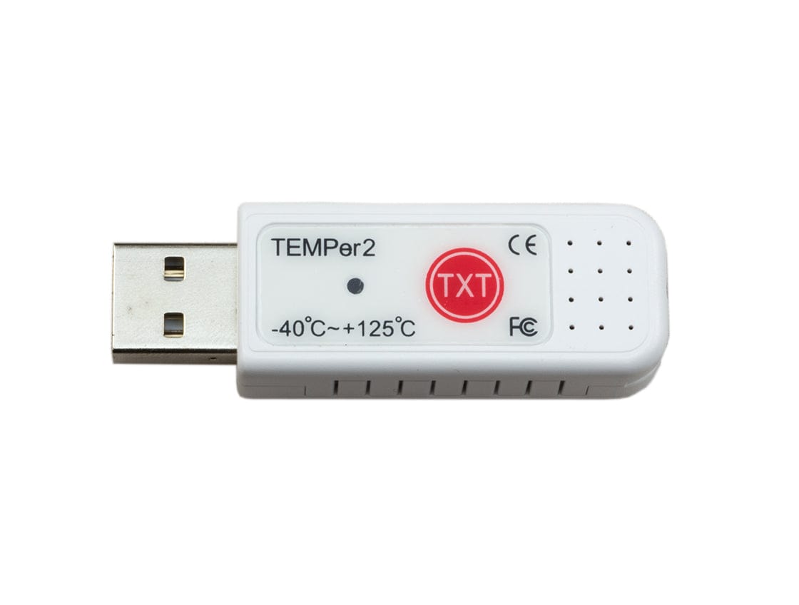 HUFFA Gold TEMPer USB-Thermometer – Datenlogger Mit Alarm, -55 Bis +125°C, Für PC & Laptop