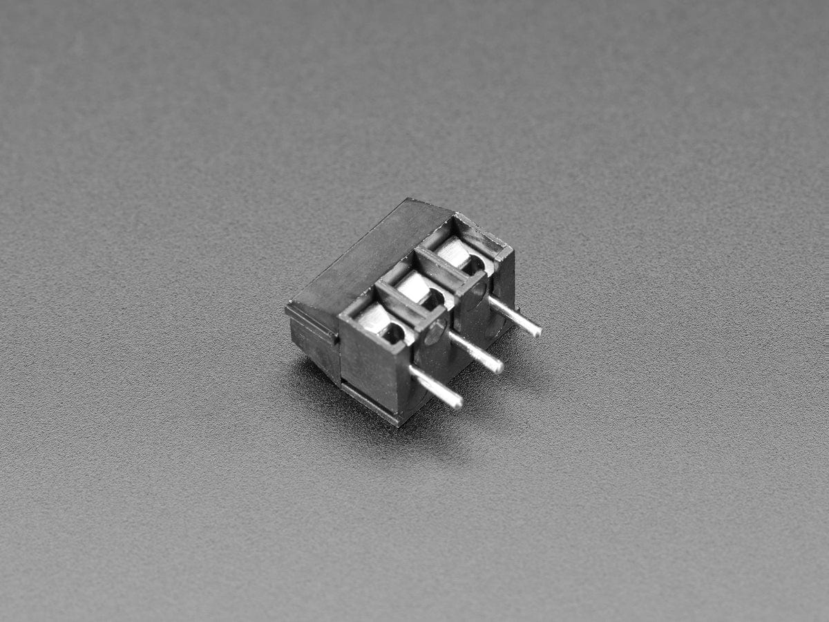 Terminal Block - 3-pin 3.5mm - pack of 5! by The Pi Hut - The Pi Hut