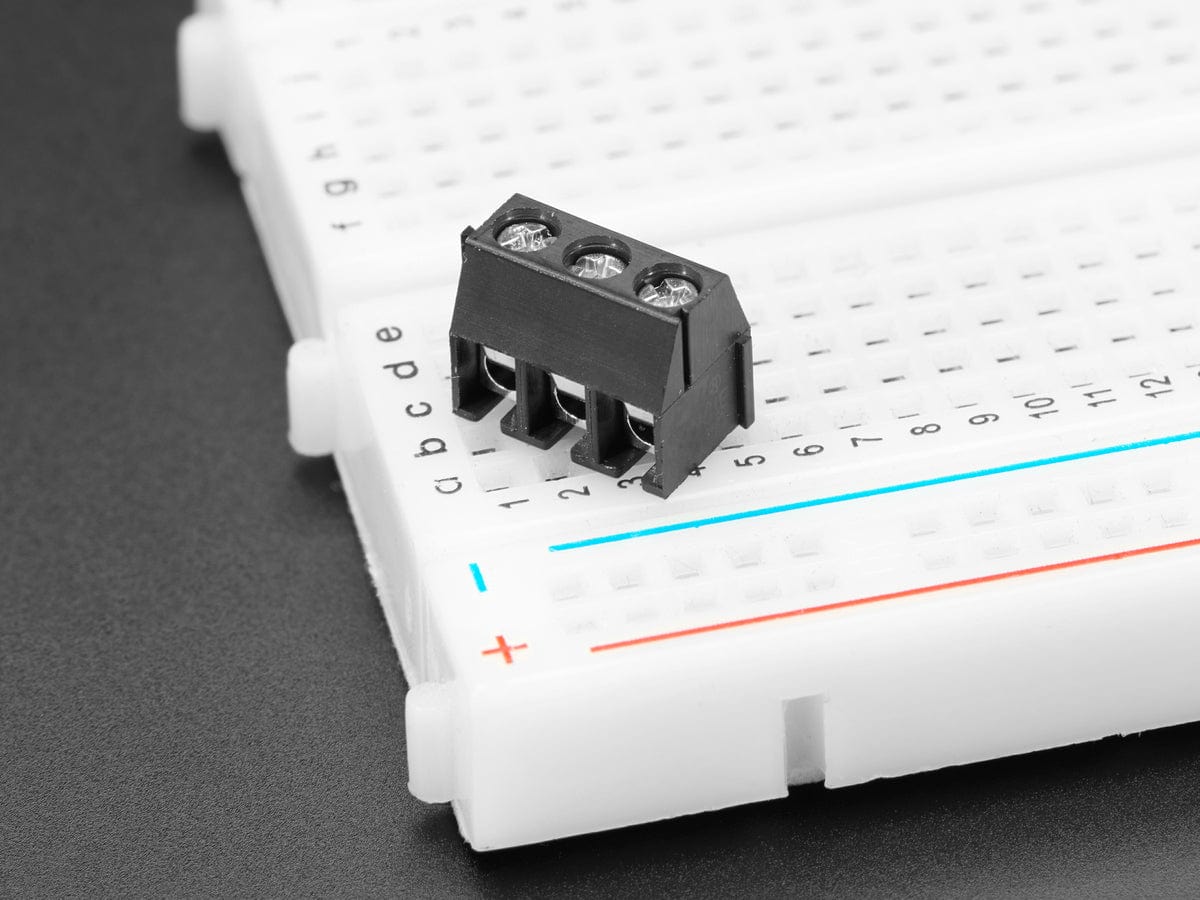 Terminal Block - 3-pin 3.5mm - pack of 5! by The Pi Hut - The Pi Hut