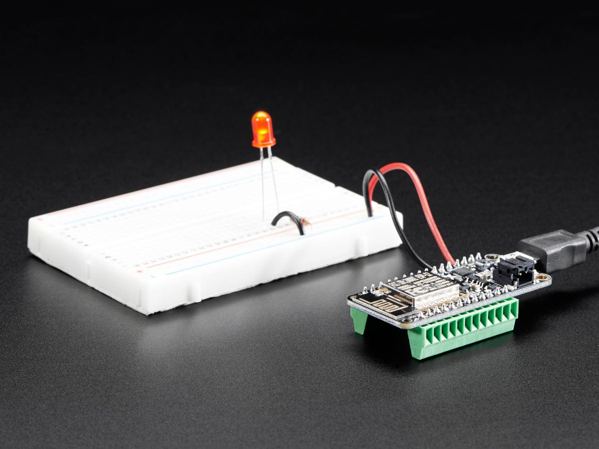 Terminal Block kit for Feather - 0.1" Pitch - The Pi Hut