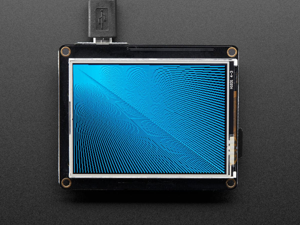 TFT FeatherWing - 2.4" 320x240 Touchscreen for all Feathers by Adafruit - The Pi Hut