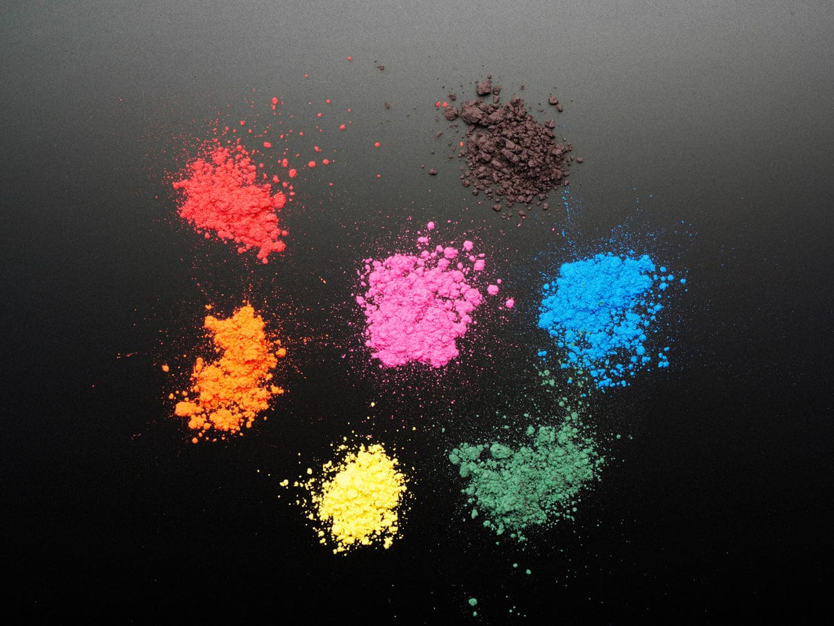 Thermochromic Pigments - Rainbow Pack (7 Colors) - The Pi Hut