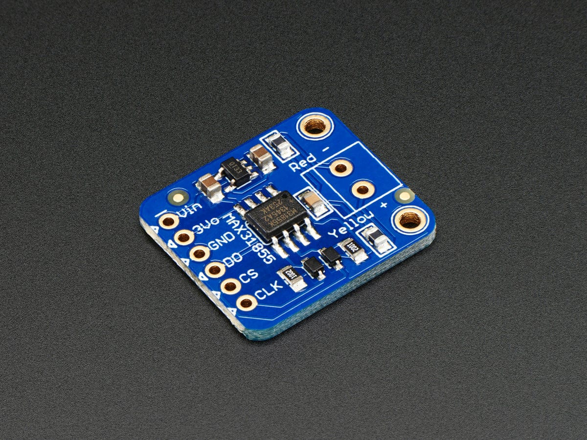 Thermocouple Amplifier MAX31855 breakout board (MAX6675 upgrade) by Adafruit - The Pi Hut