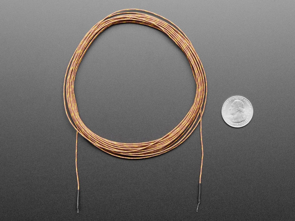 Thermocouple Type-K Glass Braid Insulated - 5m by The Pi Hut - The Pi Hut