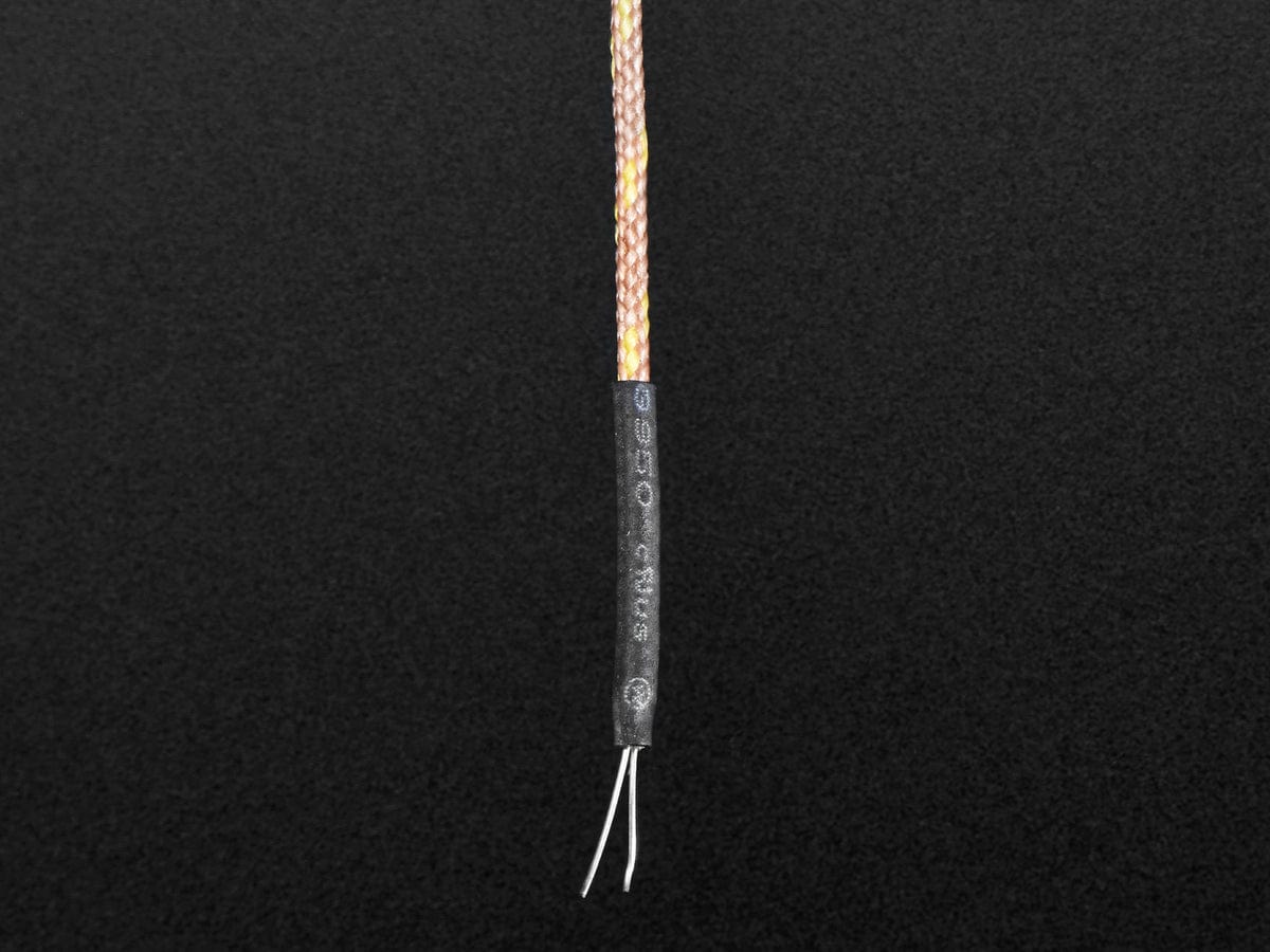 Thermocouple Type-K Glass Braid Insulated Stainless Steel Tip by The Pi Hut - The Pi Hut