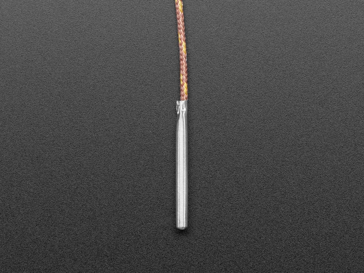 Thermocouple Type-K Glass Braid Insulated Stainless Steel Tip by The Pi Hut - The Pi Hut