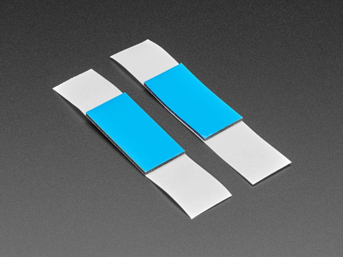 Thick Double-Sided Rectangle Foam Tape - 2 pieces by The Pi Hut - The Pi Hut