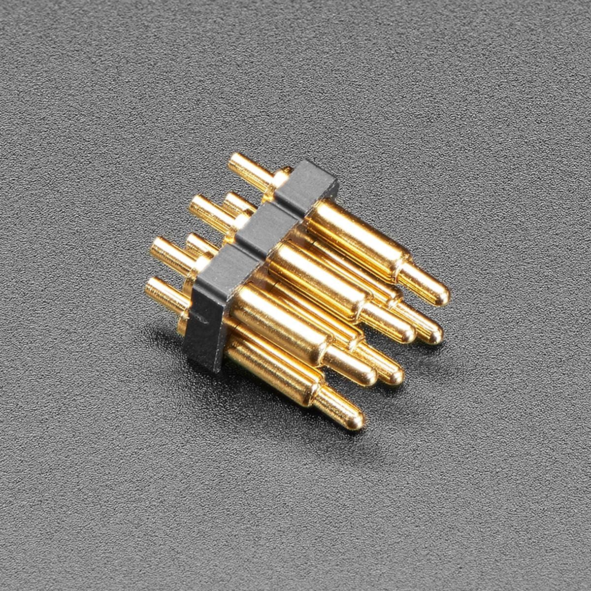 Through Hole Dual Inline Pogo Pin Header - 2x3 with 0.1" Spacing by The Pi Hut - The Pi Hut