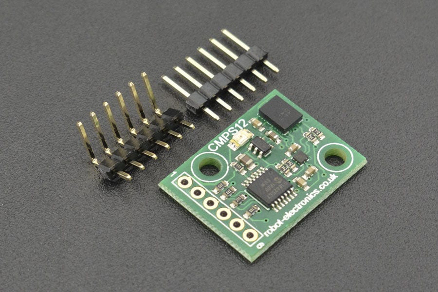 Tilt Compensated Magnetic Compass (CMPS12) by The Pi Hut - The Pi Hut