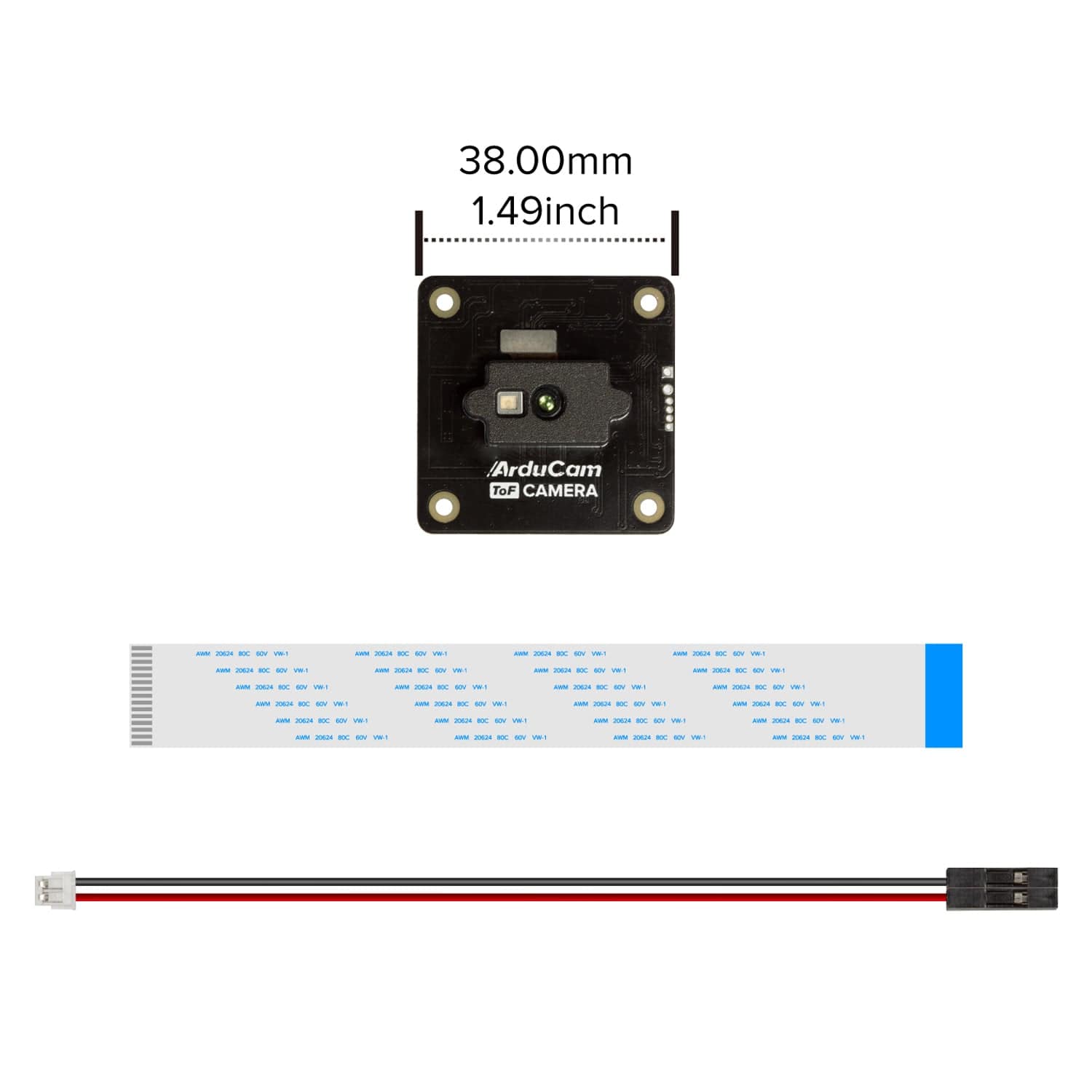 Time of Flight Camera for Raspberry Pi by Arducam - The Pi Hut