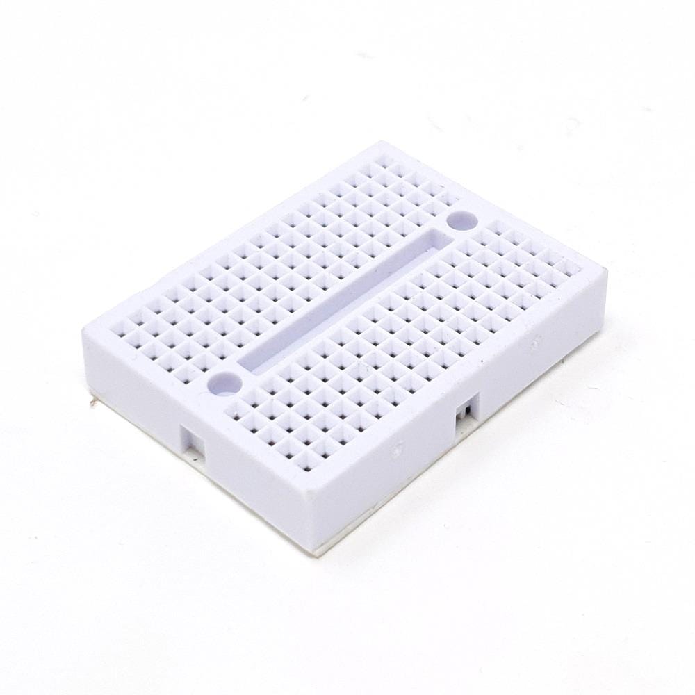 Mini Breadboard - White by The Pi Hut - The Pi Hut