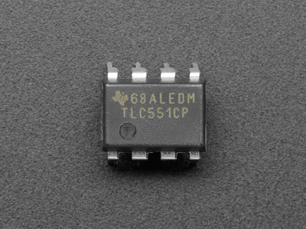 TLC551 IC Timer - CMOS 555 with 1V to 15V power, up to 1.8MHz (TLC551CP) by The Pi Hut - The Pi Hut