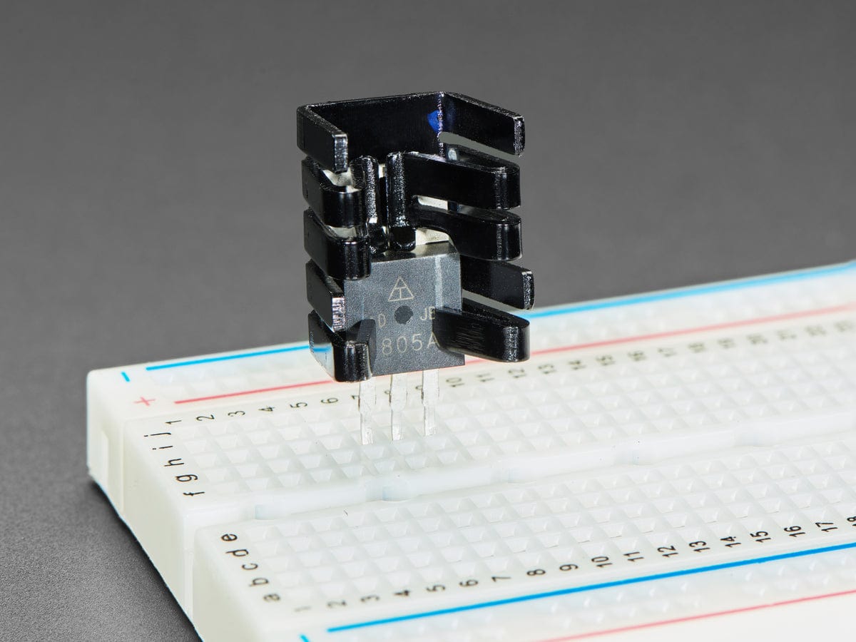 TO-220 Clip-On Heatsink by The Pi Hut - The Pi Hut