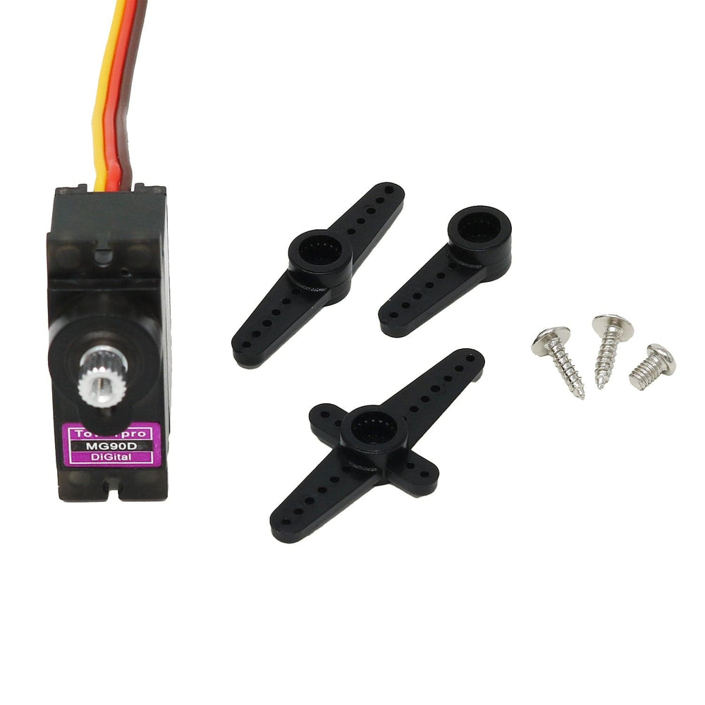 TowerPro Servo Motor - MG90D 360° (Metal Gear) by TowerPro - The Pi Hut