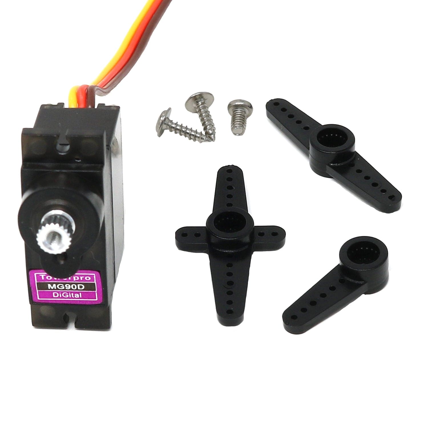 TowerPro Servo Motor - MG90D (Metal Gear) by TowerPro - The Pi Hut