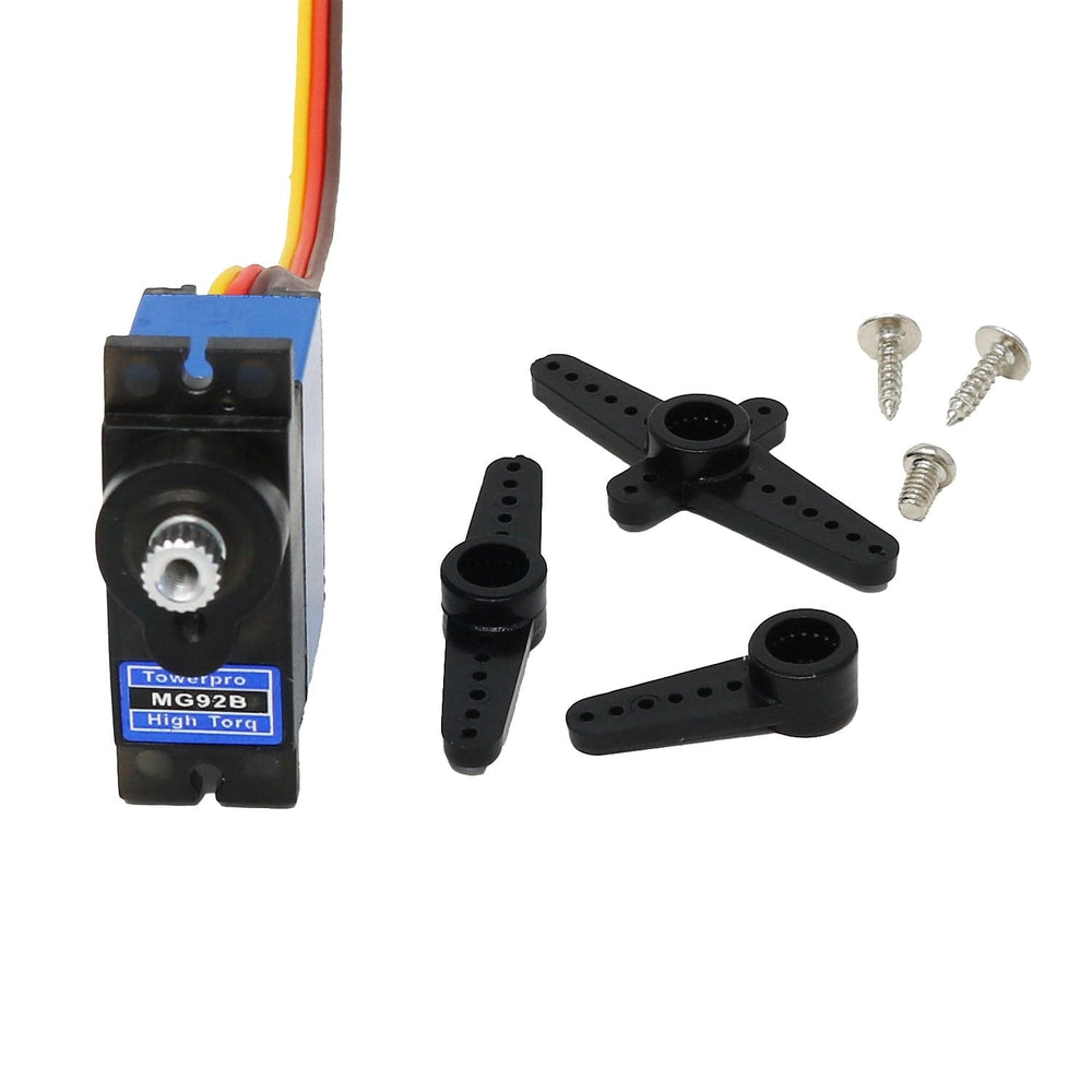 TowerPro Servo Motor - MG92B (Metal Gear) by TowerPro - The Pi Hut