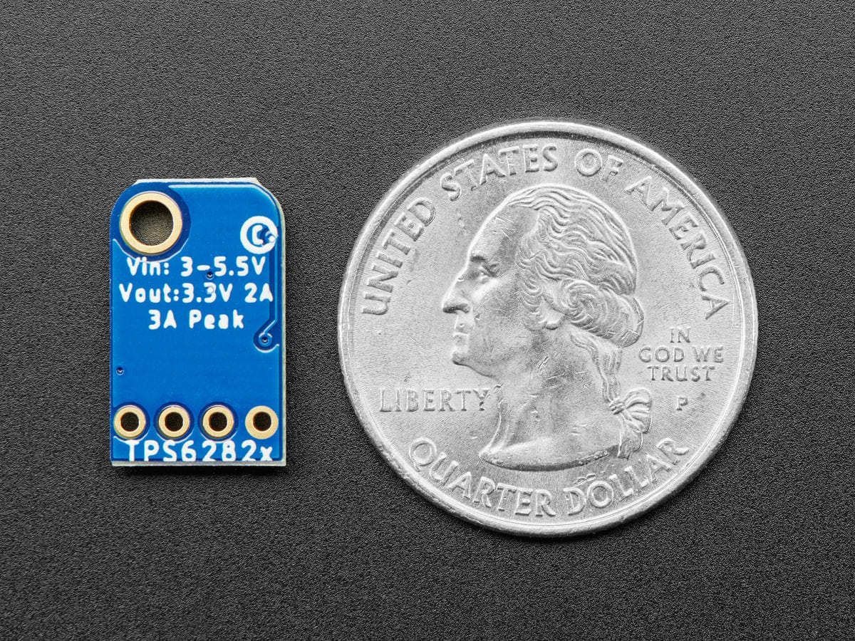 TPS62827 3.3V Buck Converter Breakout - 3.3V Output 2 Amp Max - The Pi Hut