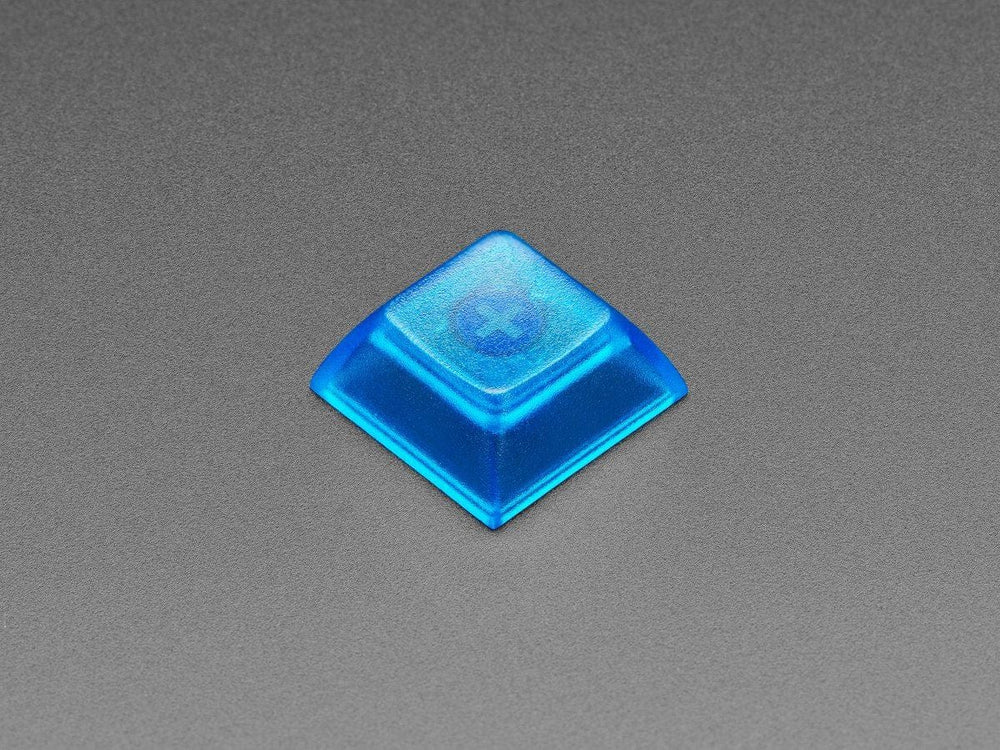 Translucent Blue DSA Keycaps for MX Compatible Switches (10 pack) by The Pi Hut - The Pi Hut