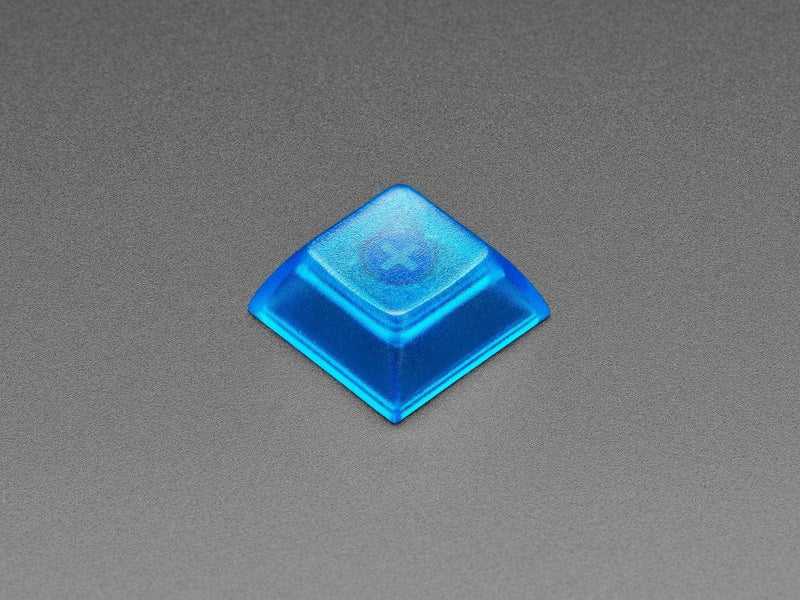 Translucent Blue DSA Keycaps for MX Compatible Switches (10 pack) - The Pi Hut