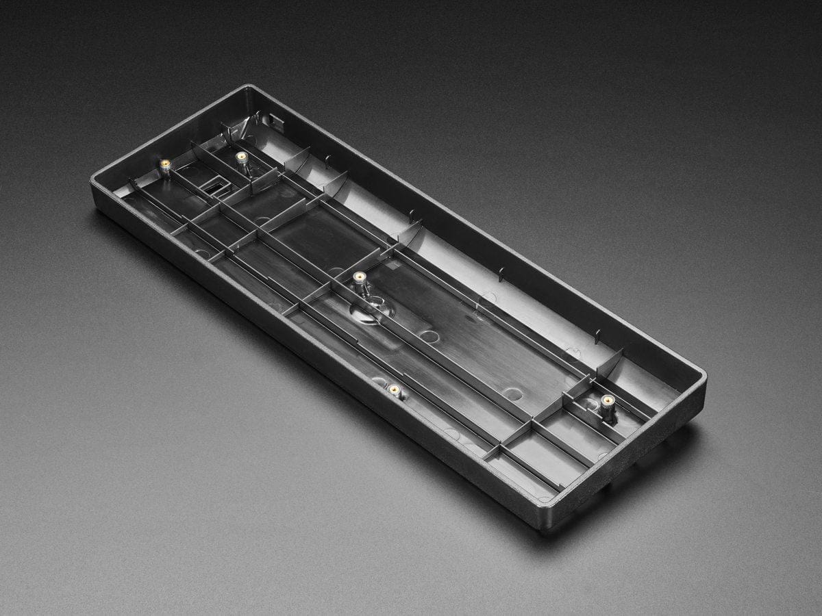 Translucent Smoke Plastic 60% / GH60 Keyboard Shell by The Pi Hut - The Pi Hut