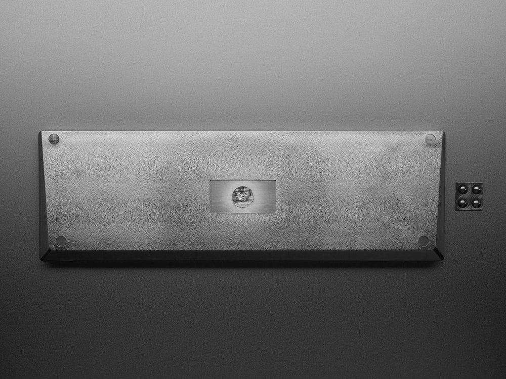 Translucent Smoke Plastic 65% / JKDK K68 Keyboard Shell by The Pi Hut - The Pi Hut