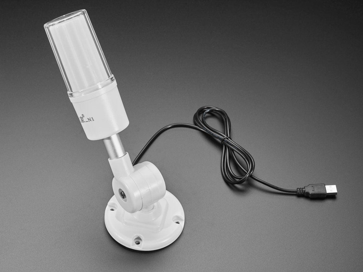 Tri-Color USB Controlled Tower Light with Buzzer by The Pi Hut - The Pi Hut