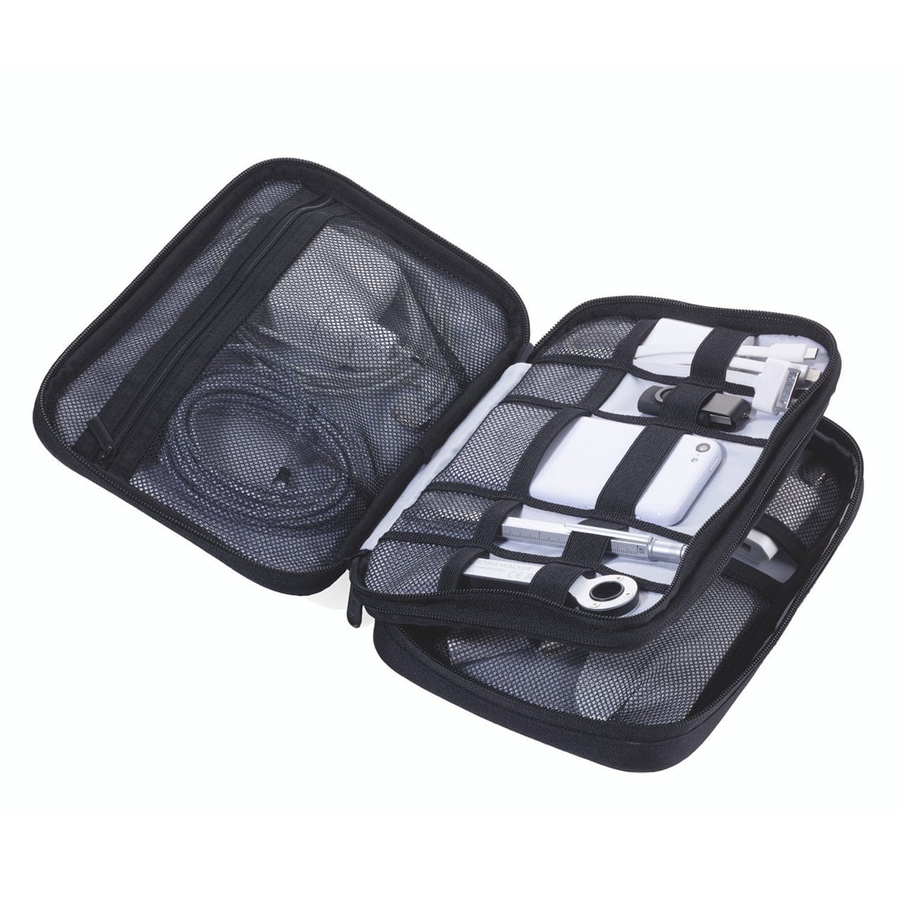 Troika Connected Soft Shell Tech Accessory Organizer by Troika - The Pi Hut