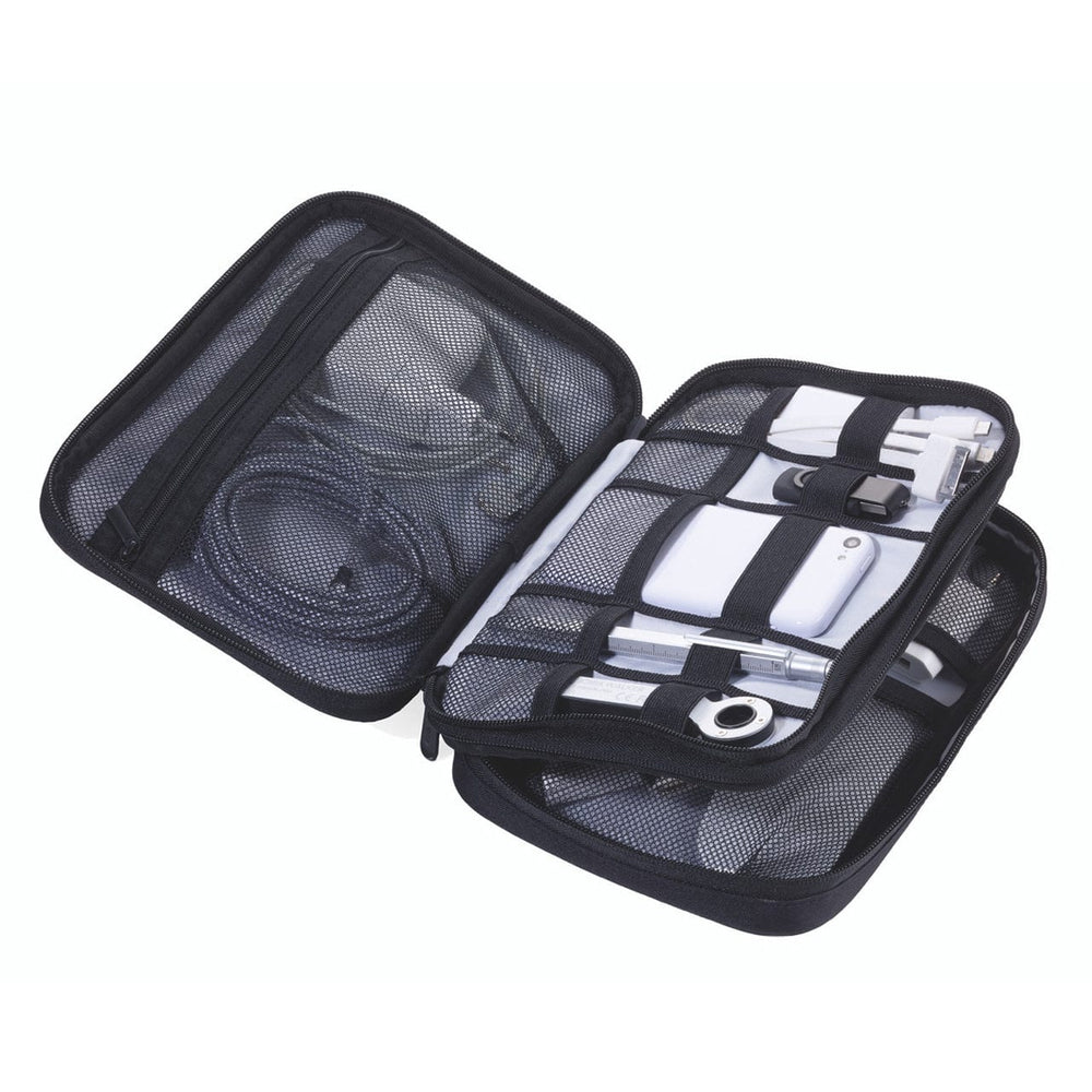 Troika Connected Soft Shell Tech Accessory Organizer by Troika - The Pi Hut
