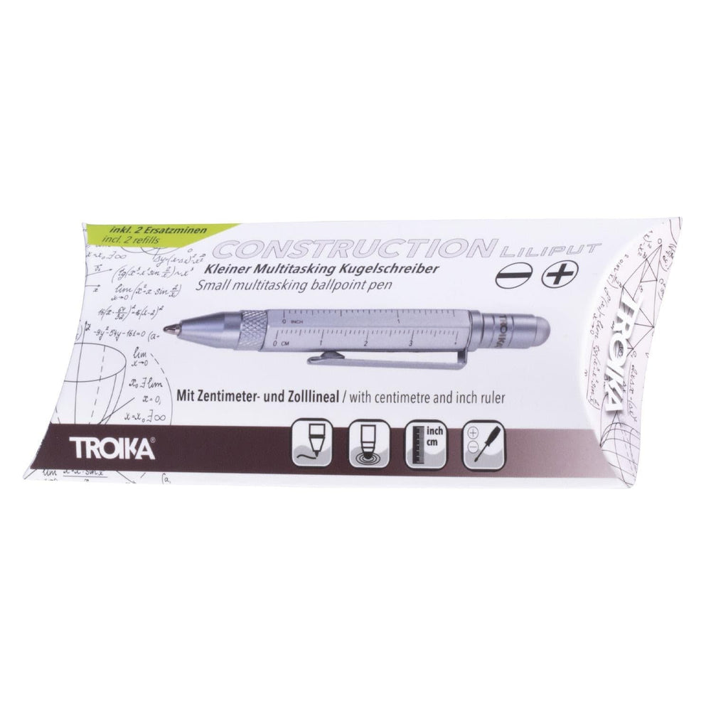 Troika Liliput Construction Mini Multi-Tool Ballpoint Pen by Troika - The Pi Hut