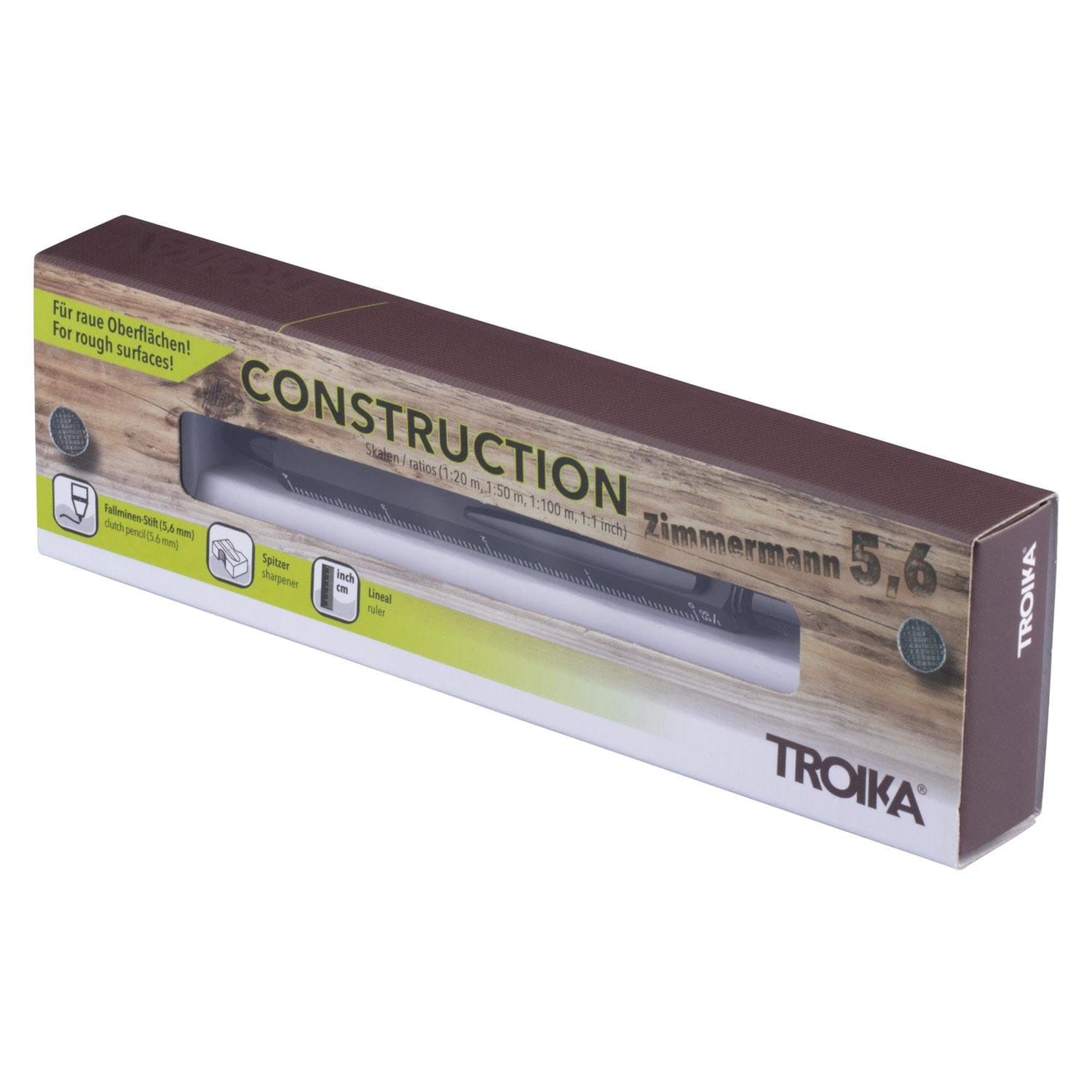 Troika Zimmerman Carpenter Pencil by Troika - The Pi Hut
