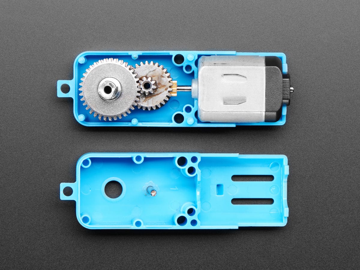 TT Motor All-Metal Gearbox - 1:90 Gear Ratio by The Pi Hut - The Pi Hut