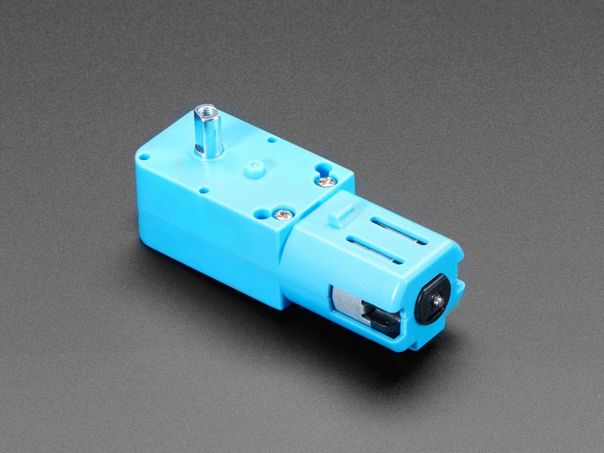 TT Motor Bi-Metal Gearbox - 1:90 Gear Ratio by The Pi Hut - The Pi Hut