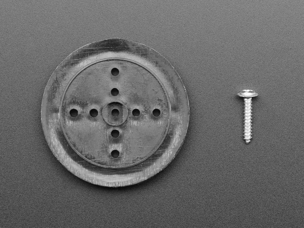 TT Motor Pulley - 36mm Diameter by The Pi Hut - The Pi Hut