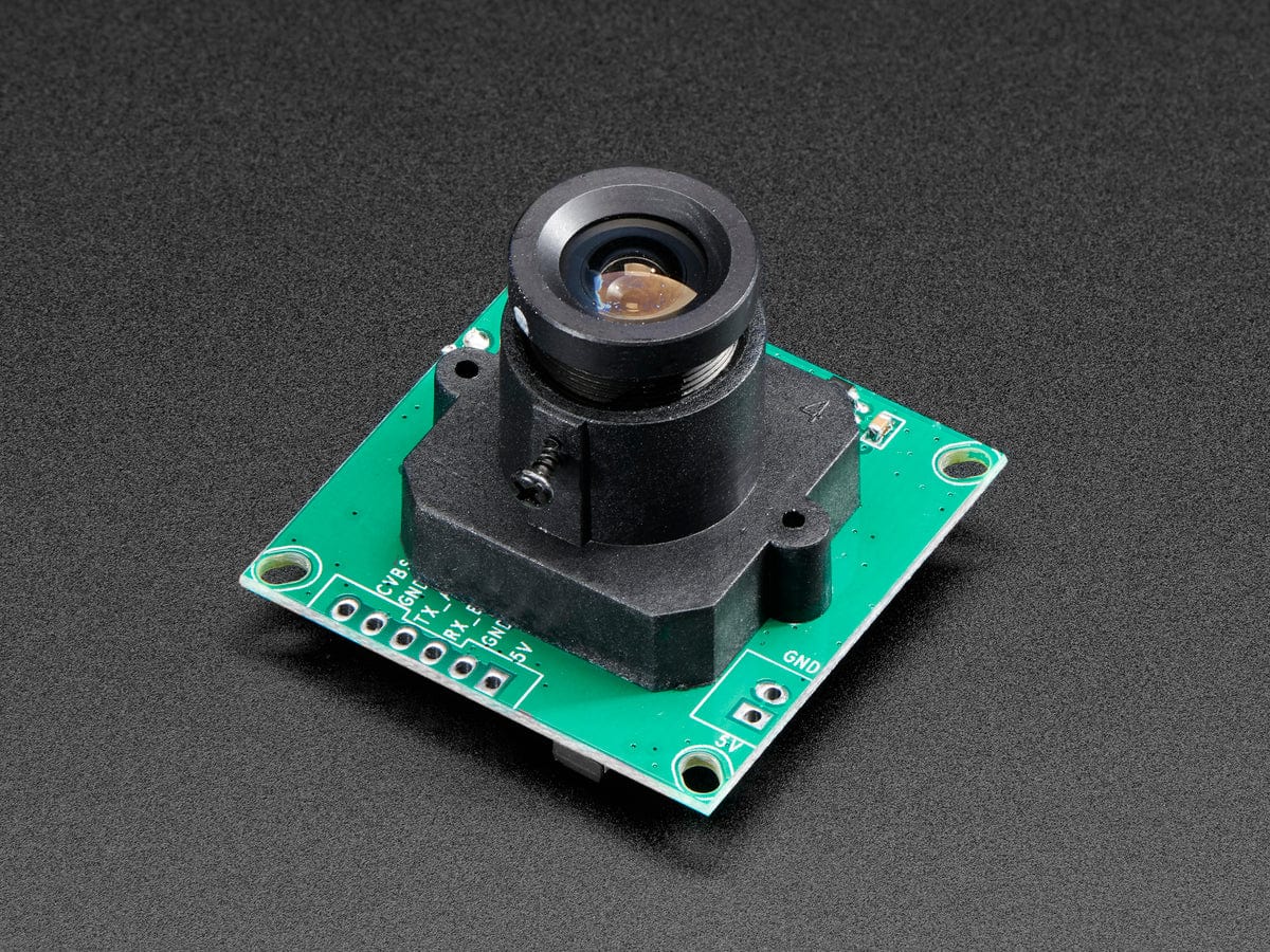 TTL Serial JPEG Camera with NTSC Video by The Pi Hut - The Pi Hut