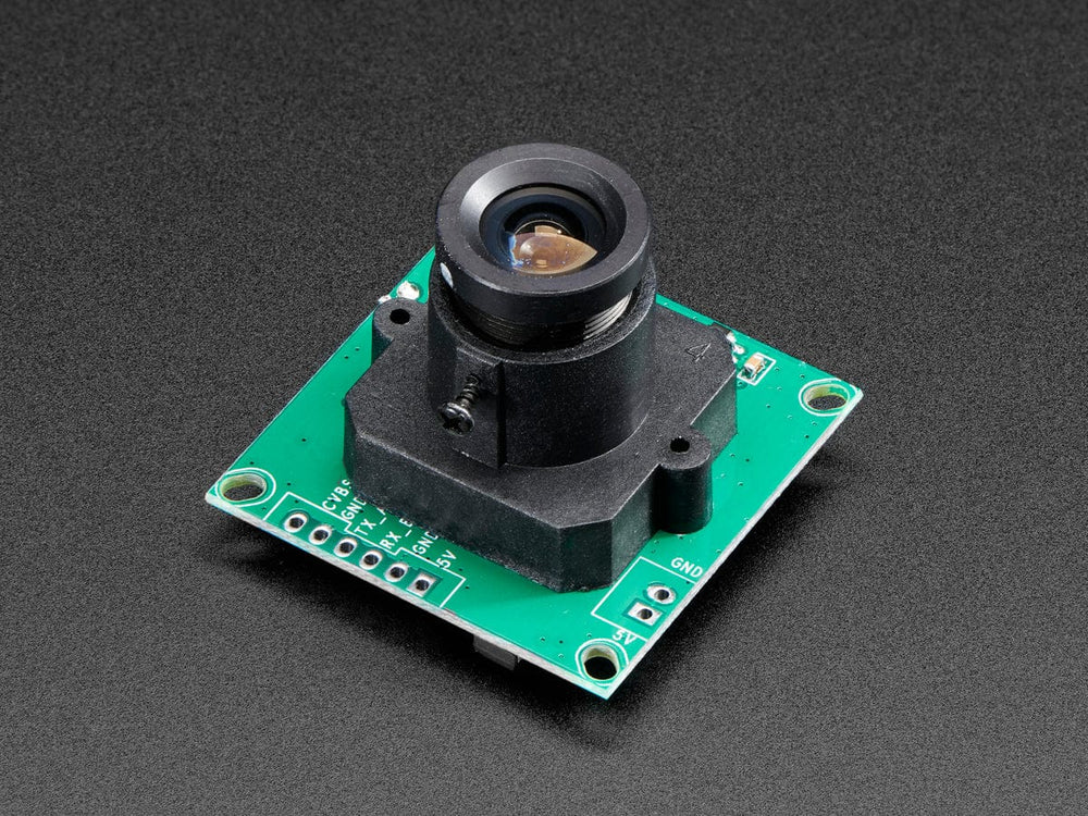 TTL Serial JPEG Camera with NTSC Video by The Pi Hut - The Pi Hut