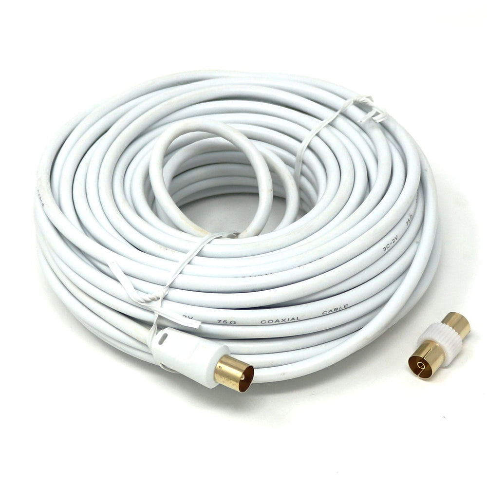 TV Aerial Cable Male to Male with Coupler by ModMyPi - The Pi Hut