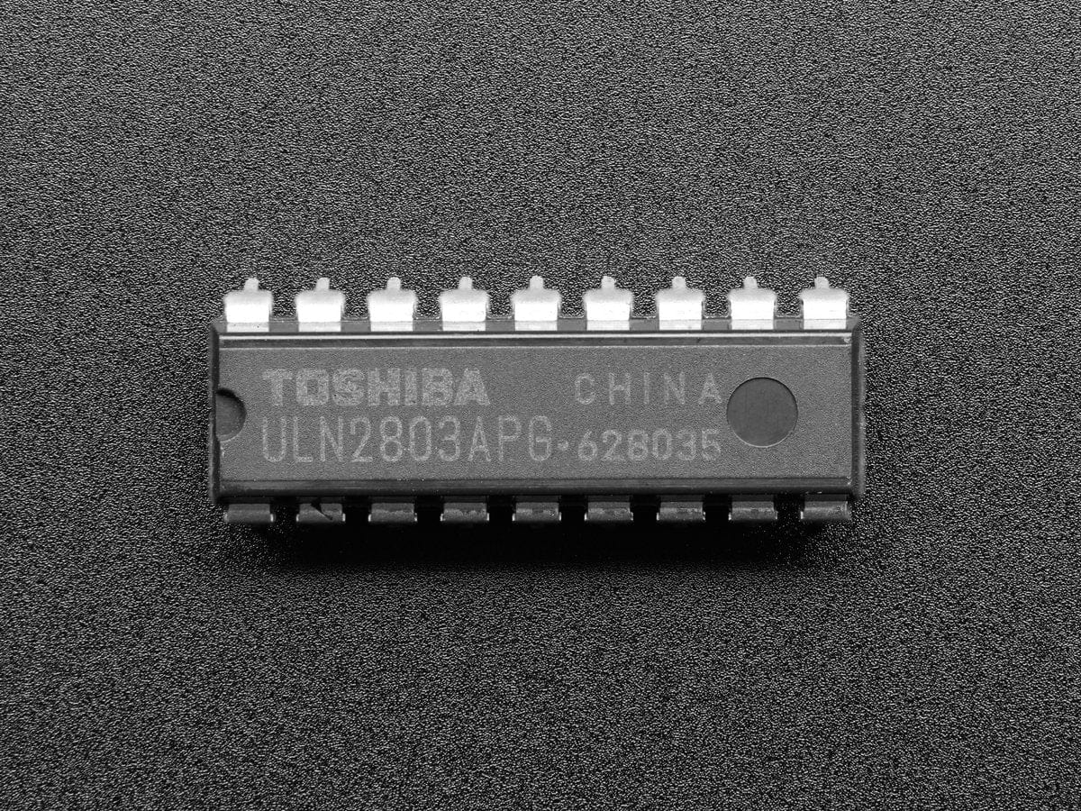 ULN2803: 8 Channel Darlington Driver (Solenoid/Unipolar Stepper) (ULN2803A) by The Pi Hut - The Pi Hut