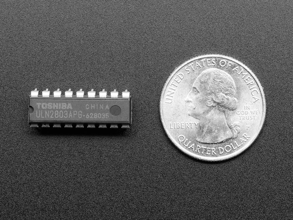 ULN2803: 8 Channel Darlington Driver (Solenoid/Unipolar Stepper) (ULN2803A) by The Pi Hut - The Pi Hut